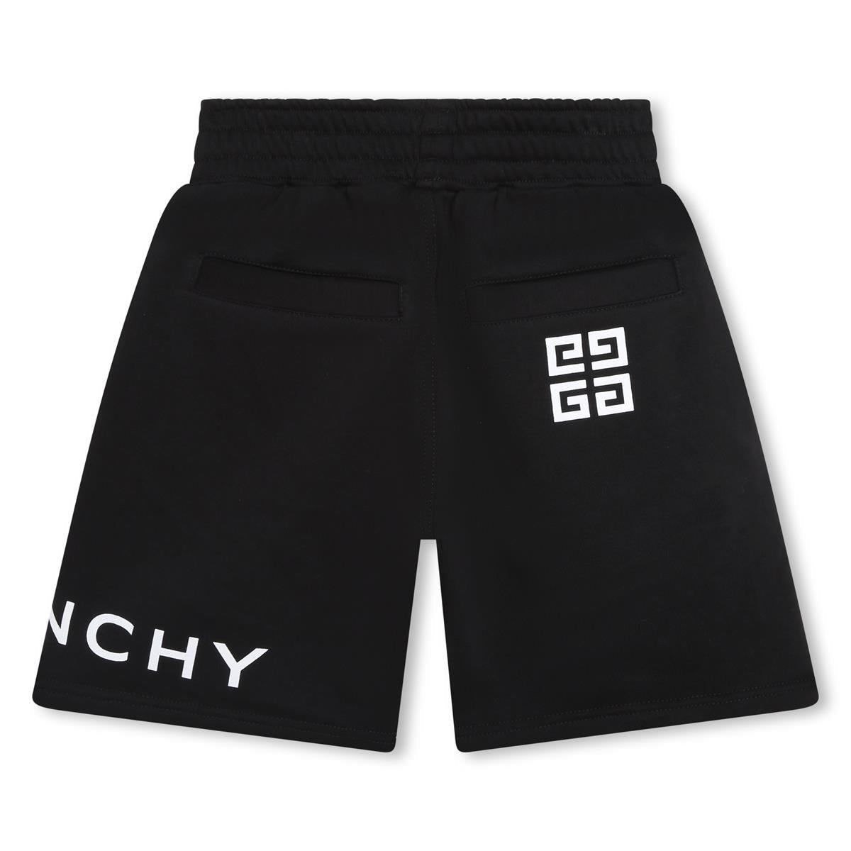 男童黑色Logo短裤