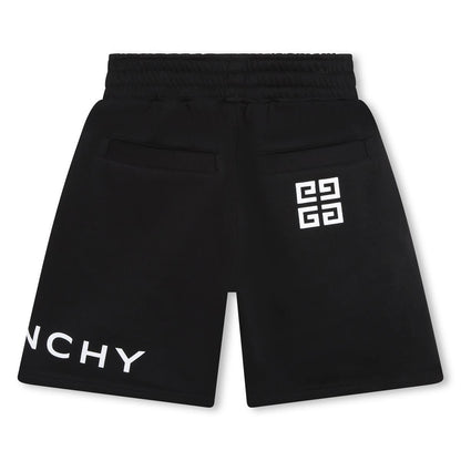 男童黑色Logo短裤