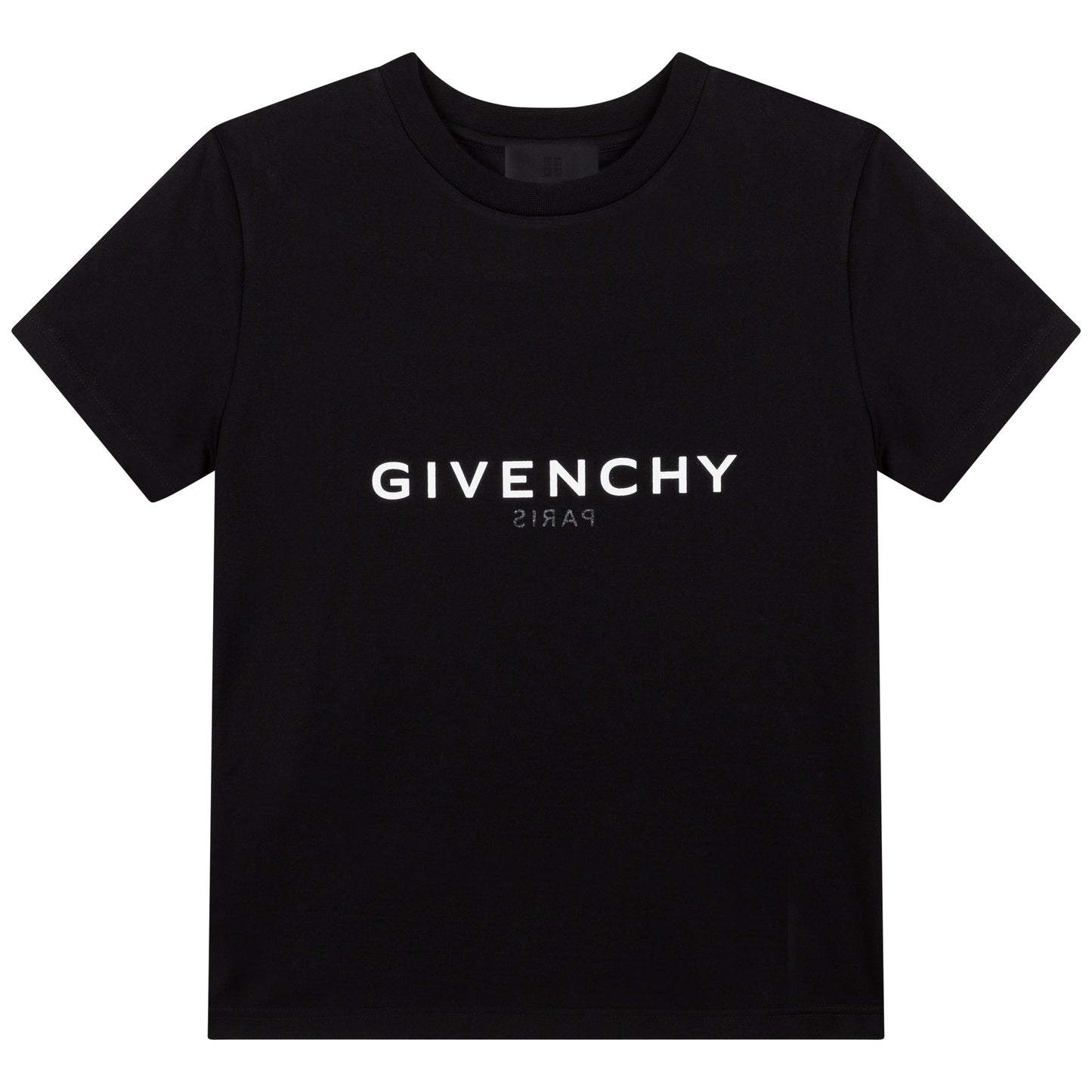 男童黑色Logo棉T恤