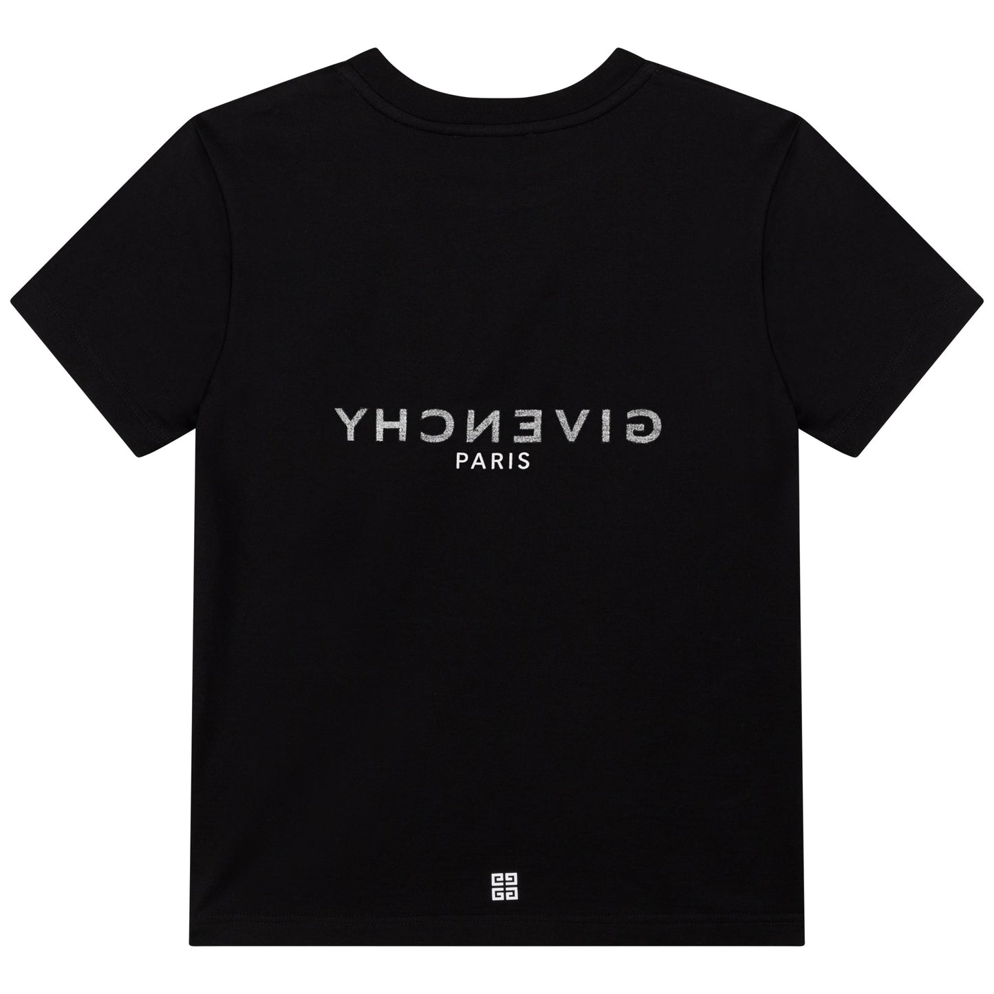 男童黑色Logo棉T恤