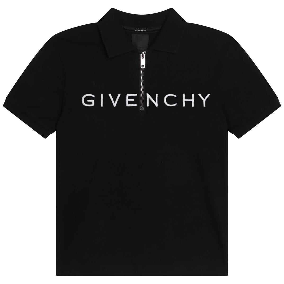 男童白色Logo Polo衫