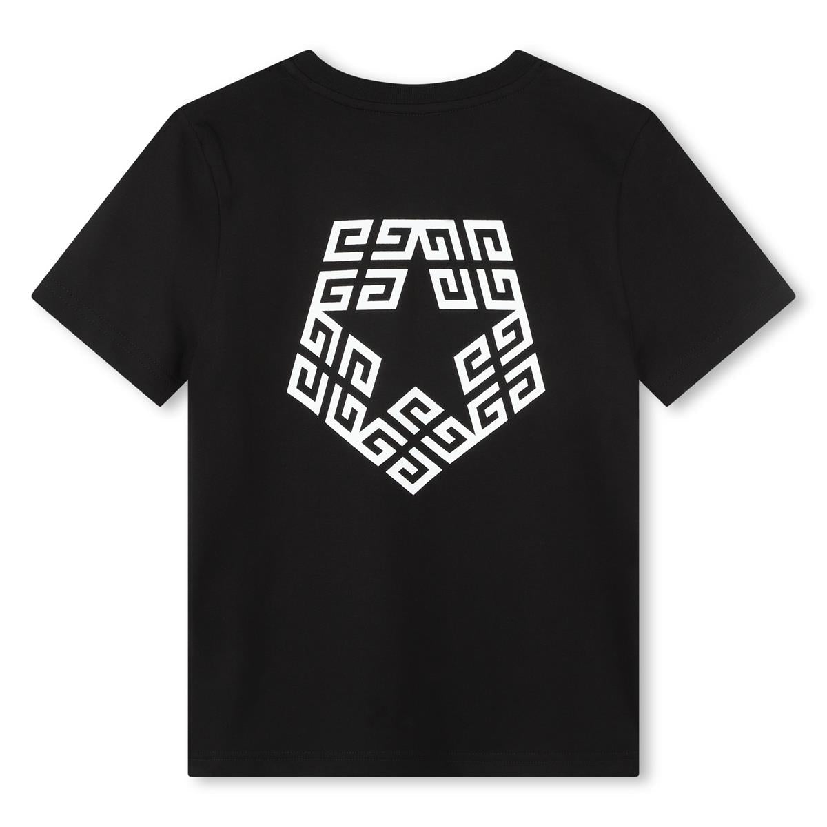 男童黑色Logo棉T恤