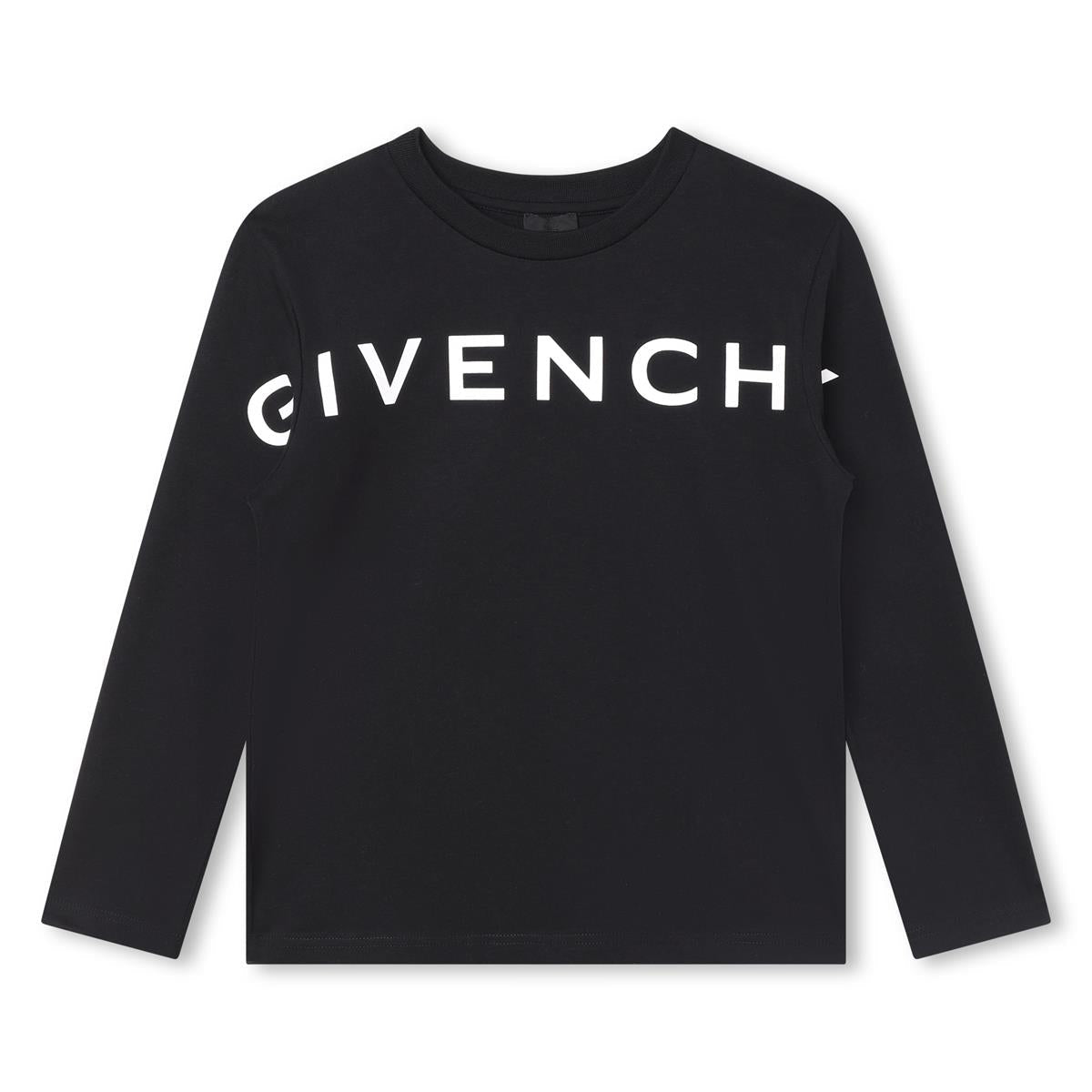 男童黑色Logo棉T恤