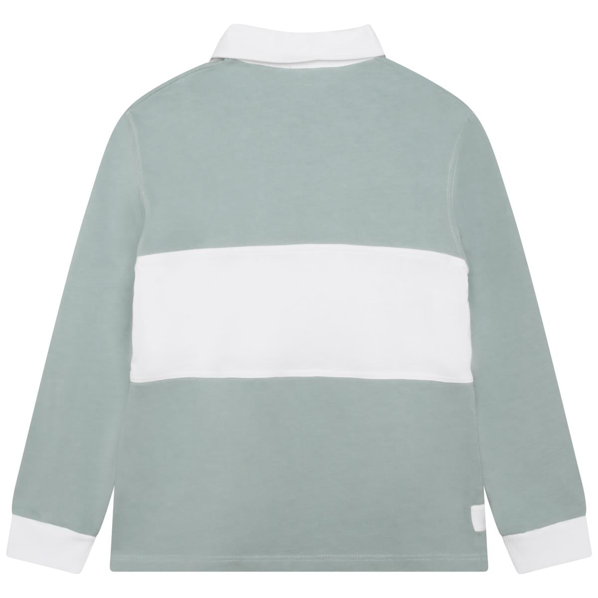 男童绿色Logo棉T恤