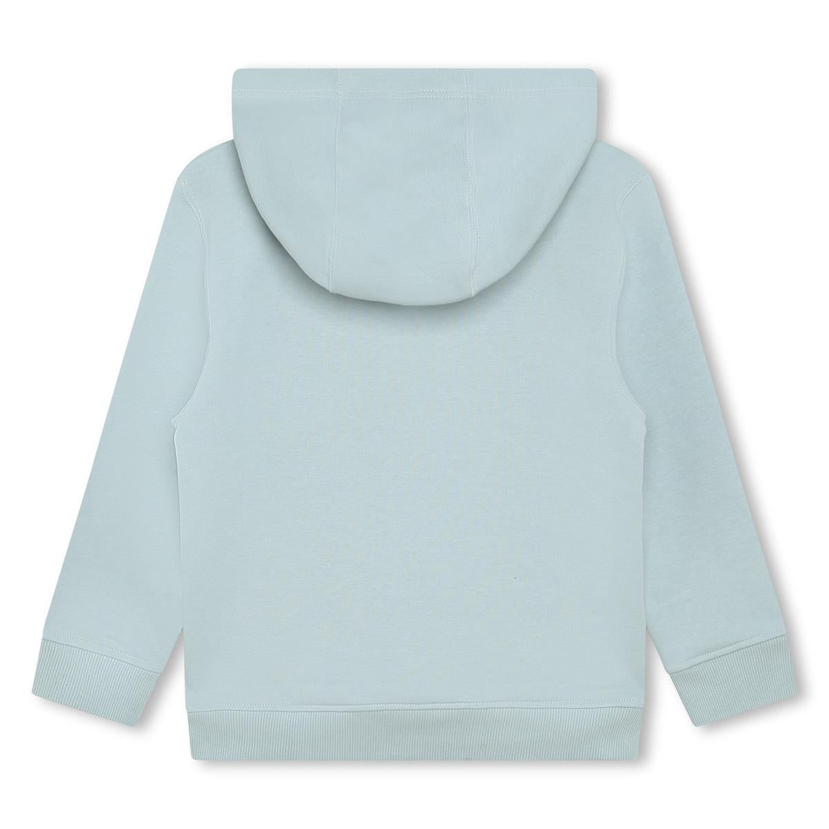 男童浅绿色Logo卫衣