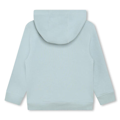 男童浅绿色Logo卫衣