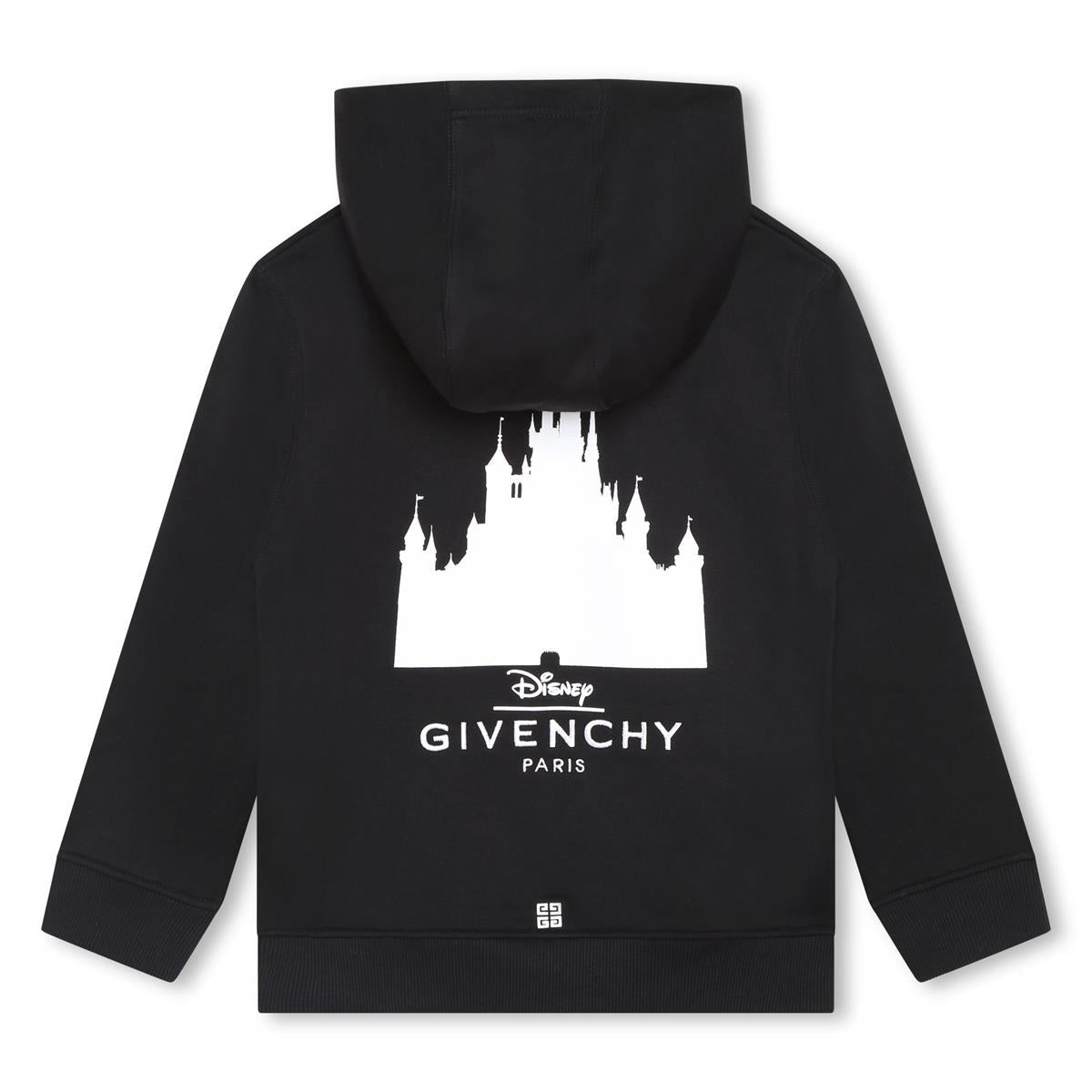 男童黑色印花卫衣