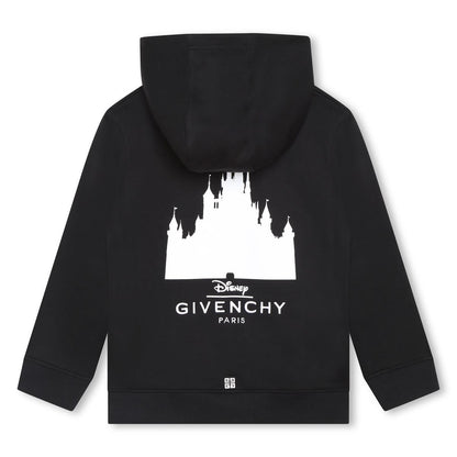 男童黑色印花卫衣