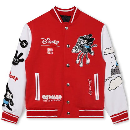 男童红色Logo夹克