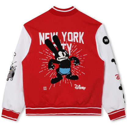 男童红色Logo夹克