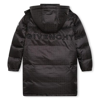 女童黑色羽绒服