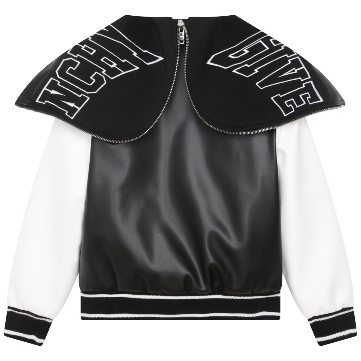 男童黑色Logo夹克