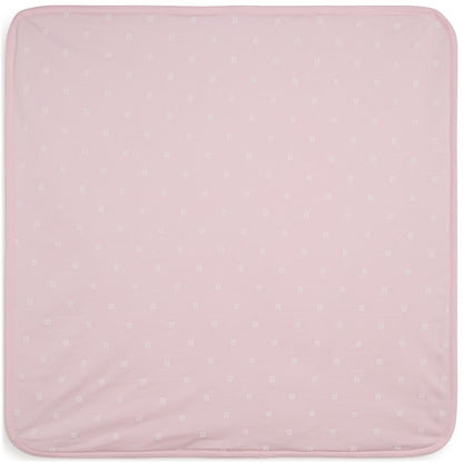 婴儿粉色Logo毯子(80x80cm)