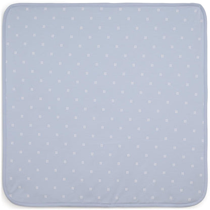 婴儿蓝色Logo毯子(80x80cm)