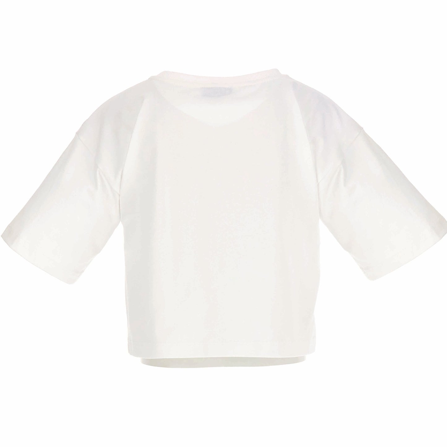 儿童白色棉T恤