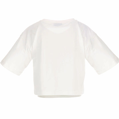 儿童白色棉T恤