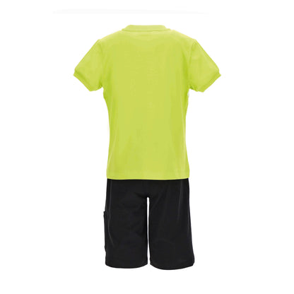 儿童绿色泰迪熊棉套装