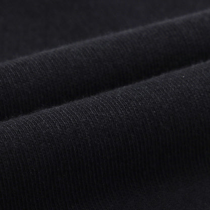 儿童黑色Logo棉长裤