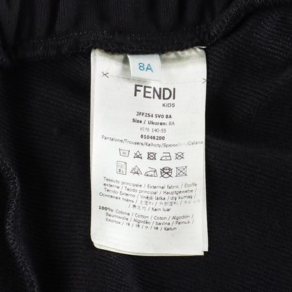 儿童黑色棉长裤