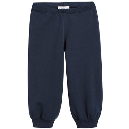 Baby Boys Navy Blue Cotton Set