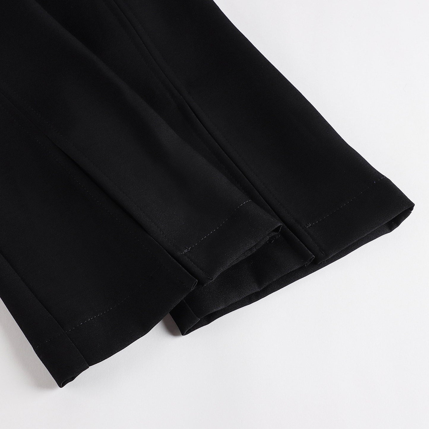 女童黑色Logo长裤