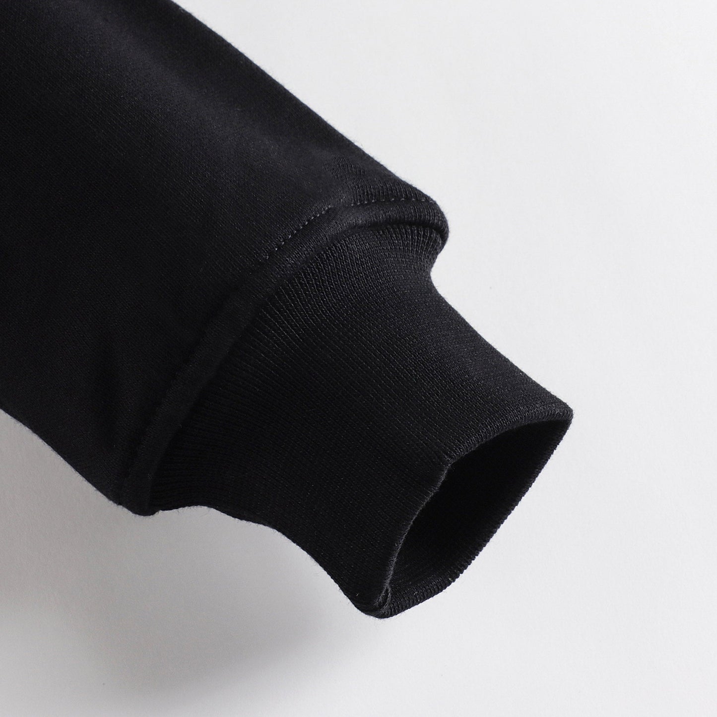 儿童黑色Logo棉卫衣