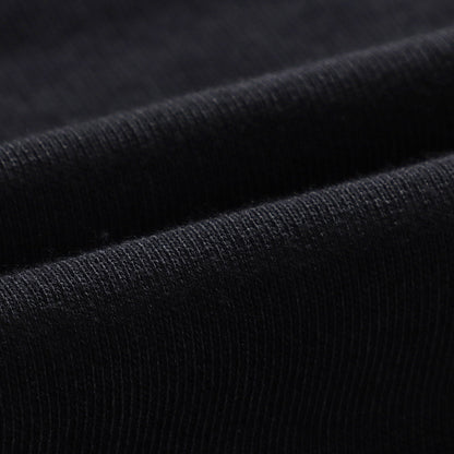 儿童黑色Logo棉卫衣