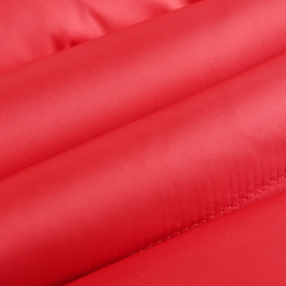 儿童红色双面羽绒马甲