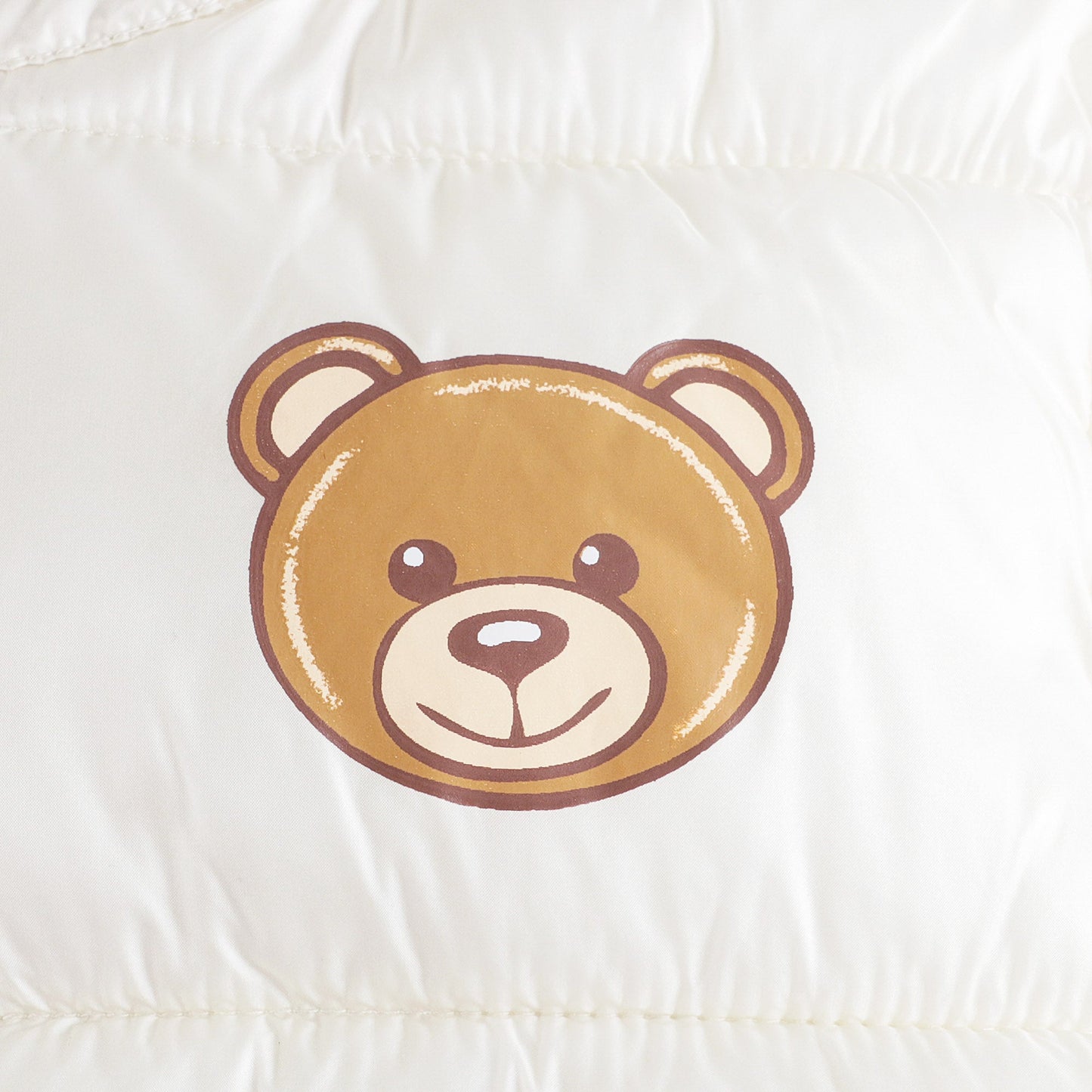 儿童白色棉马甲