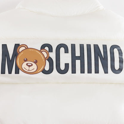 儿童白色棉马甲