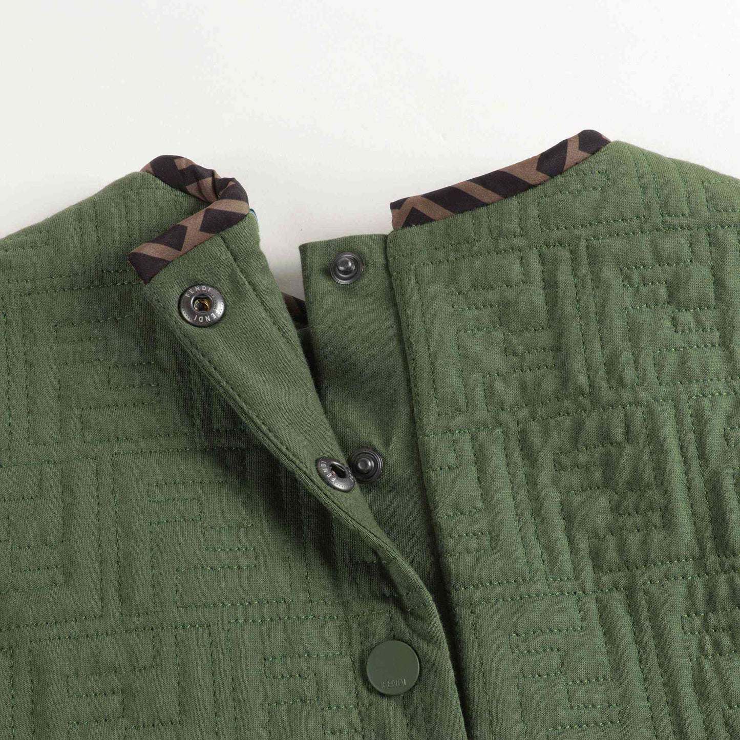 Girls Green Pocket Dress