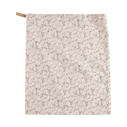 女童米色碎花棉睡衣套装