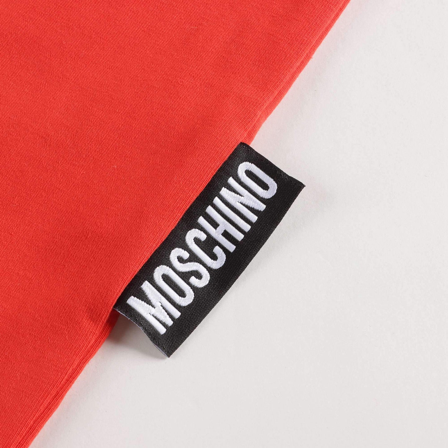 儿童红色小熊棉T恤