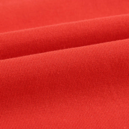 儿童红色小熊棉T恤