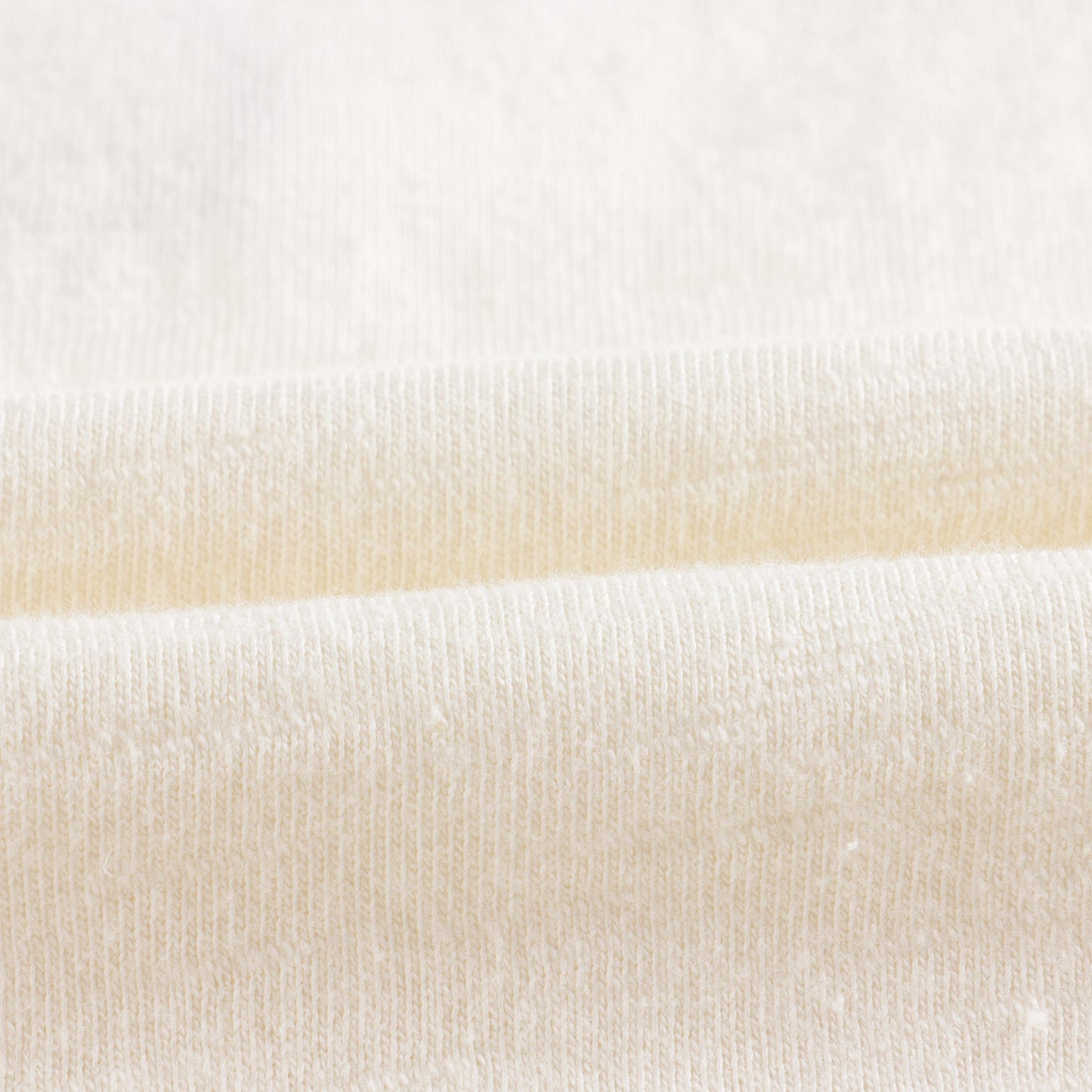 女童米色Logo棉T恤