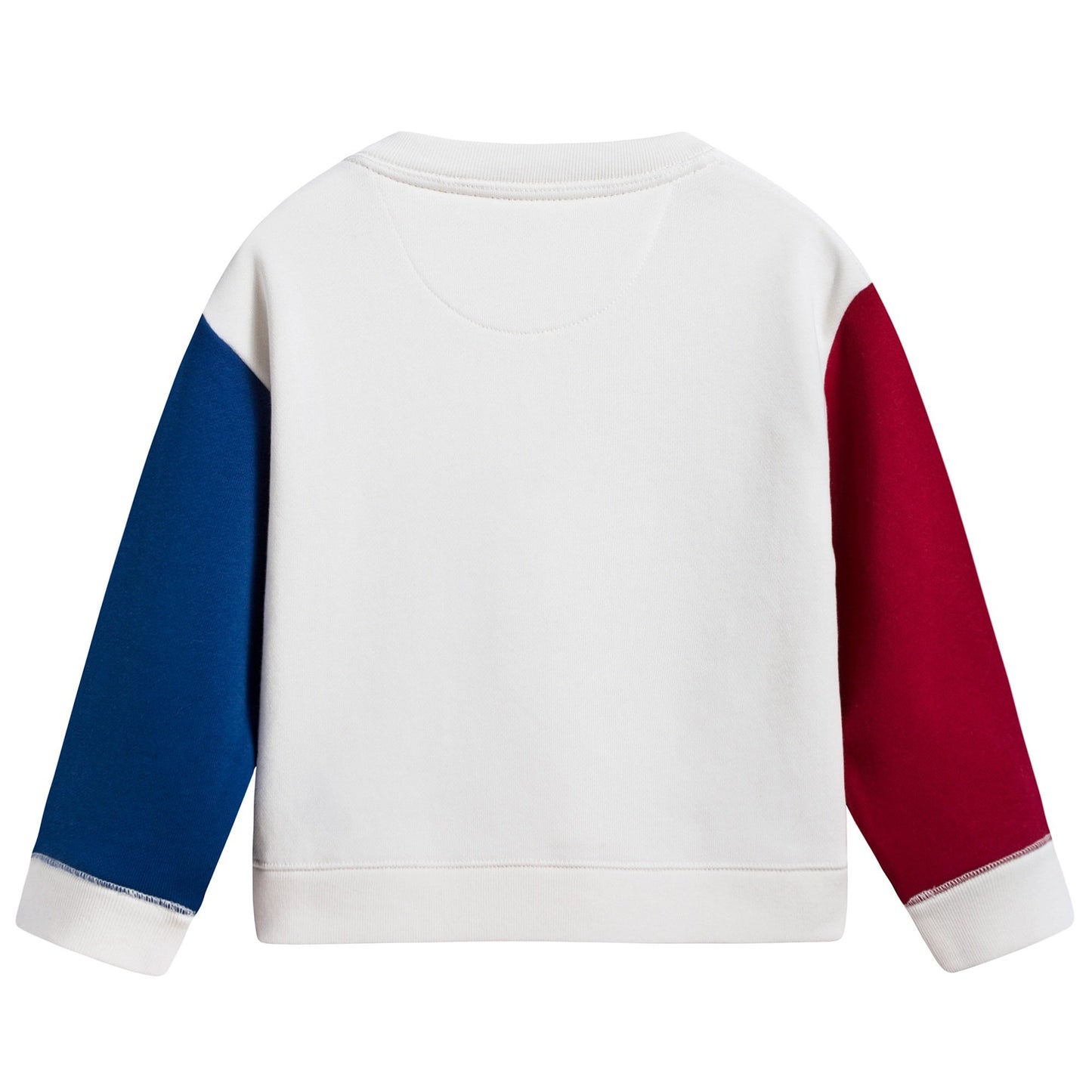 Baby  Boys  White  鈥淔laky clouds鈥?  Cotton   Sweatshirt