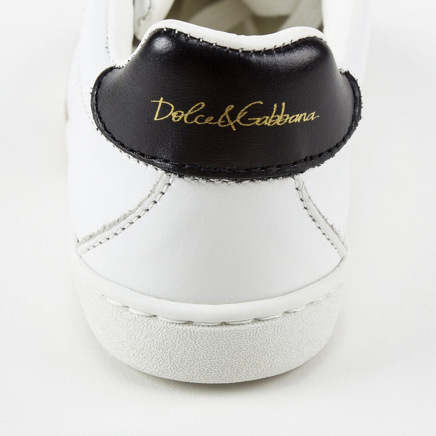 Girls White Leather Whit  Logo Shoes