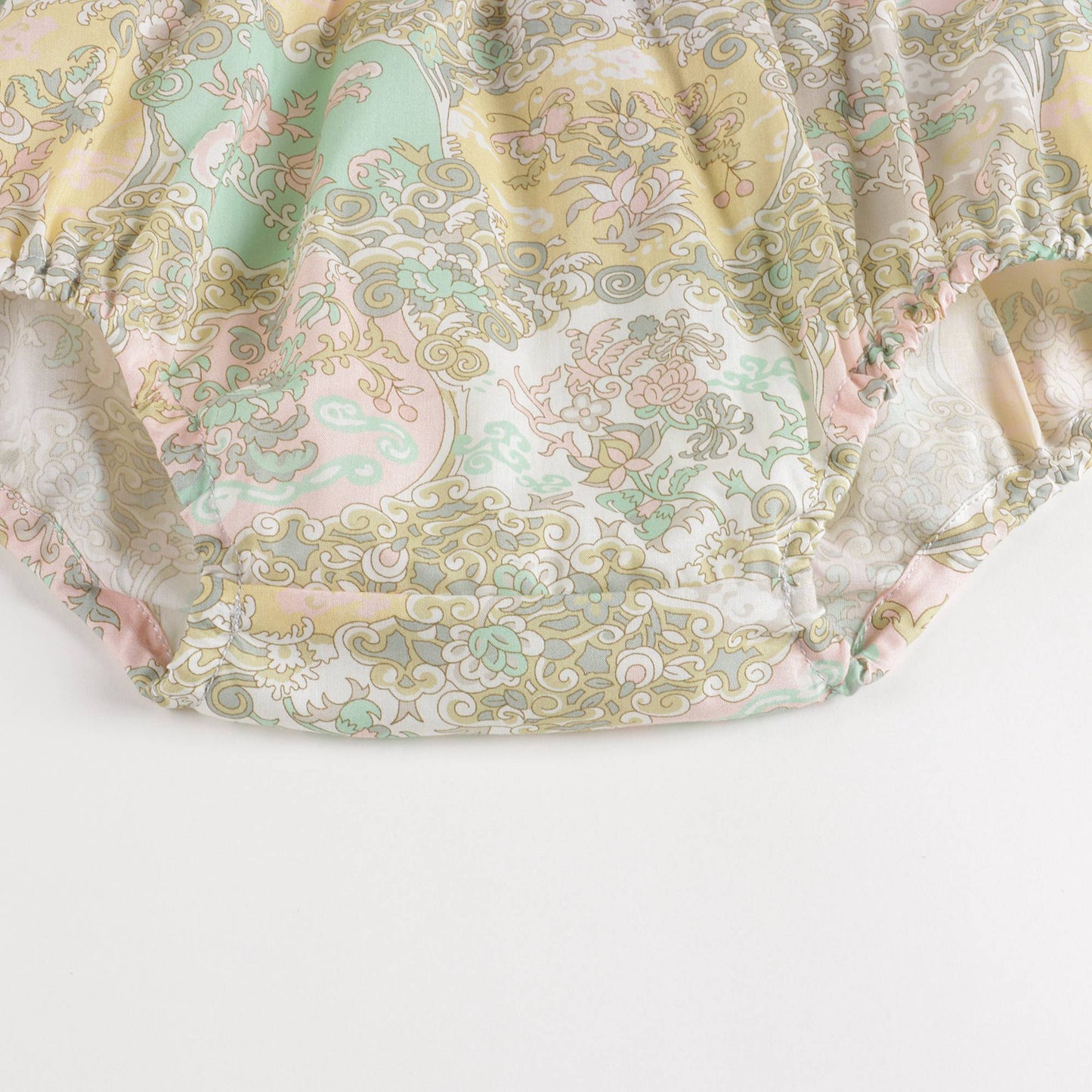 Baby Girls Yellow Printing Cotton Bloomers