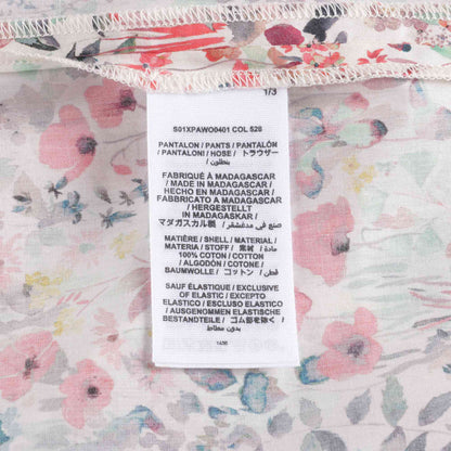 Baby Girls Multicolor Cotton Trousers