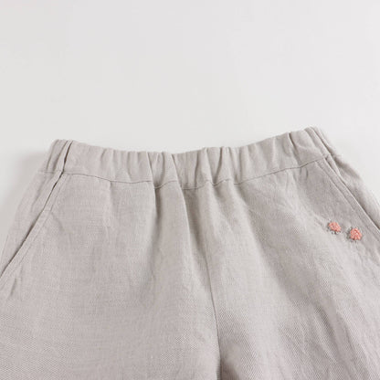 Girls Beige Trousers