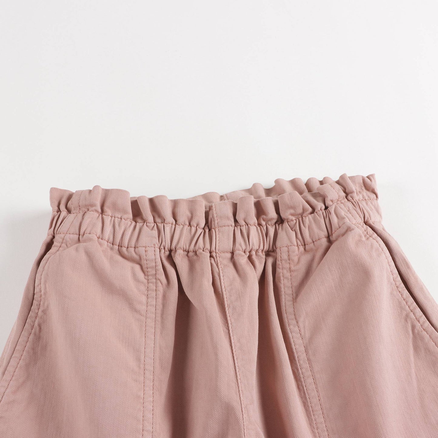 Girls Pink Cotton Trousers