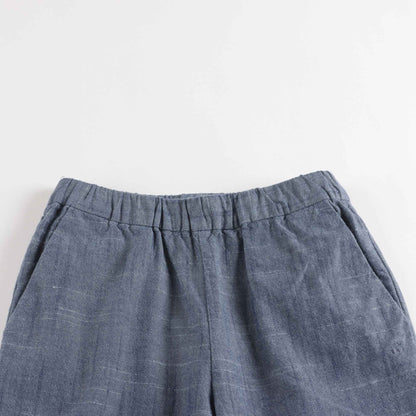 Girls Blue Cotton Trousers