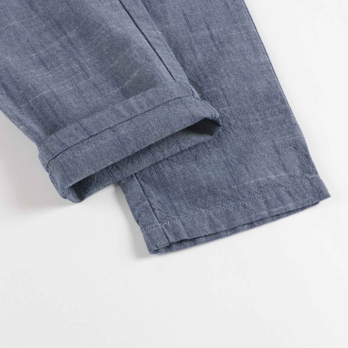 Girls Blue Cotton Trousers