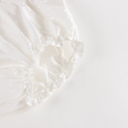 Baby Girls White Silk Dress