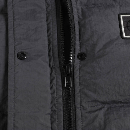 Boys & Girls Smoke Grey Padded Down Jacket