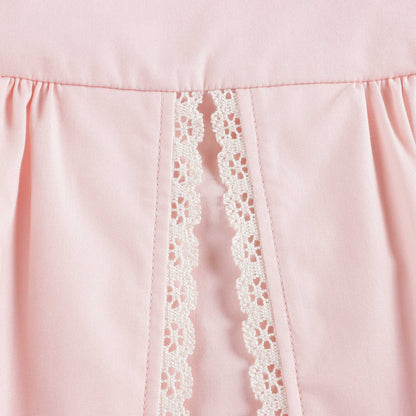 Baby Girls Pink Cotton Dress