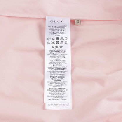 Baby Girls Pink Cotton Dress