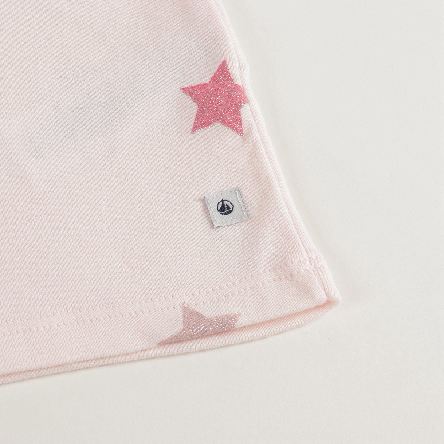 Girls Pink Stars Nightwear Set