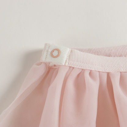 Girls Pink Stars Nightwear Set