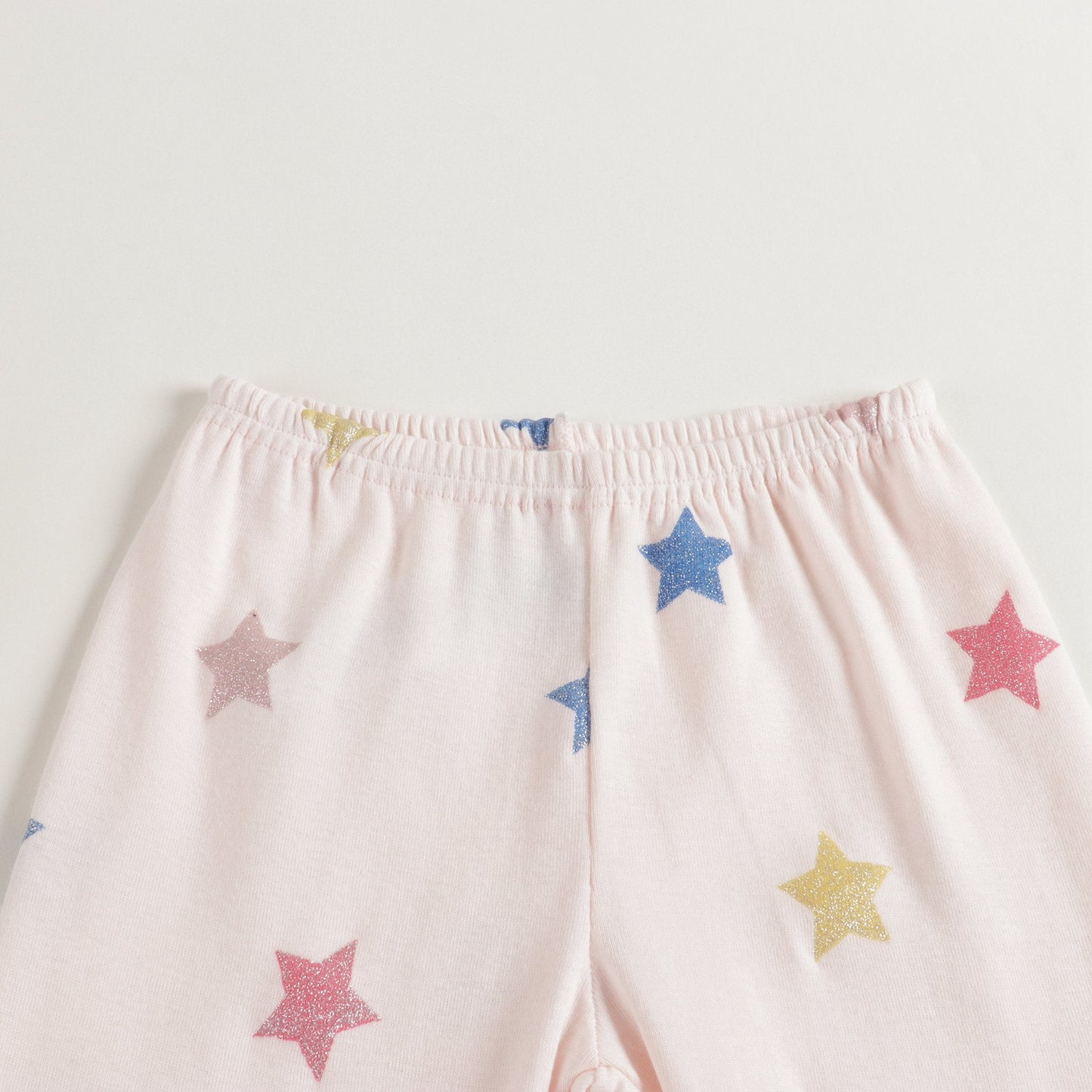 Girls Pink Stars Nightwear Set
